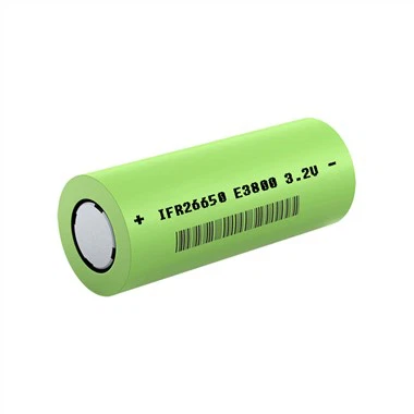 26650 3.2V3800mAh LiFePO4 baterijska ćelija